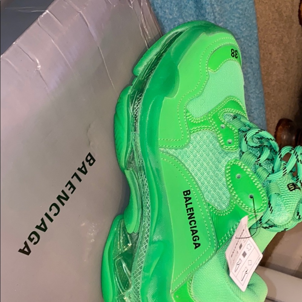 green balenciagas